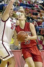 Jolee Ayers scored 15 points and grabbed 11 rebounds in her first career start.