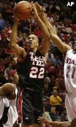 Kasib Powell and the Red Raiders take on Kansas State, Saturday.