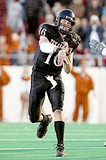 Texas Tech quarterback Kliff Kingsbury was named the recipient of the Sammy Baugh Trophy, presented annually to the nation's top collegiate quarterback by the Touchdown Club of Columbus.