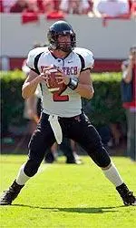 Texas Tech senior quarterback B.J. Symons was named one of seven finalists for the Johnny Unitas Golden Arm Award, presented annually to the nation's top senior collegiate quarterback.