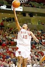 Jia Perkins scored 19 points against Iowa State, Sunday.