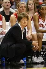 Head coach Marsha Sharp's Lady Raiders take on Texas, Saturday.