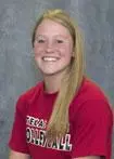 Setter Laura Grote sets a career high with 16 digs against Sam Houston State.