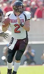 B. J. Symons record setting performance included 661 yards passing and 6 touchdowns (file photo).