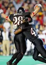 SS Ryan Aycock has three interceptions in the first two games this season and ranks first nationally with 1.5 interceptions per game.