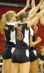 <b>Photo Courtesy of Picture Mann Photos/L.Scott Mann:</b>   Tech will look to close out the season strong as it honors it senior on Wednesday in their last home match of the season against the Jayhawks.