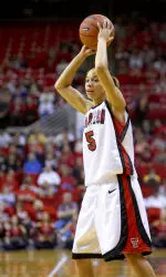 Junior Chesley Dabbs is shooting 44.4 percent from the field, while averaging 10.5 points per game.