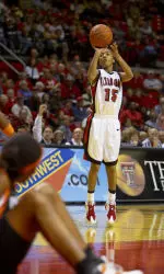 Freshman Judith Smith came off the bench to chip in 12 points for the Lady Raiders.