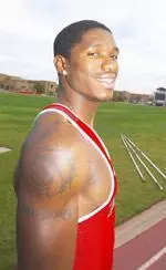Junior Jonathan Johnson was a 2003 outdoor two time All-American in the 800 and 4x400.