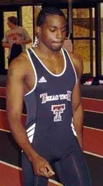 Albert Booker sets school record time of 45.64 in the 400m dash.