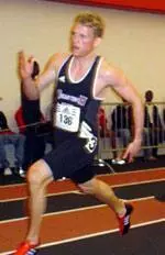 Junior Matt Stewart set two regional qualifying marks, in the 200 and 400, last weekend at the TTU Invitational.