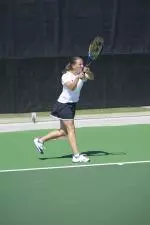 Iva Gyurgina and the Lady Raiders knock off Oral Roberts, 7-0.
