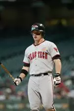 Michael Mask went 3-for-3 with a home run in Tech's 3-0 win over Kansas State.