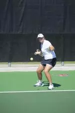 Sophomore Tara Browning and the Lady Raiders oust the Oklahoma State Cowgirls, 4-3.