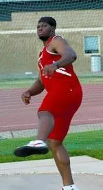 Senior Jason Young wraps up career at Texas Tech as 2004 National runner-up in the discus.