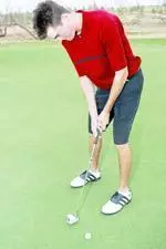 Junior Andrew Dresser (pictured-tied for fourth) and Shaun Melville (tied for fourht) join sophomore Oscar Floren(third) in the top five individual standings.