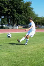 Jennifer Vasquez scored the game-winning goal in Tech's 2-1 victory over Portland State.