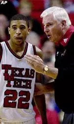 Jay Jackson and head coach Bob Knight