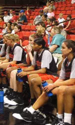 The Texas Tech women's basketball team held Lady Raider Super Sunday; it's first open practice of the 2005-06 season.