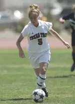 Senior Karen Stephens scored the only Texas Tech goal of the match.