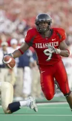 Tech receiver Robert Johnson was named the Big 12 Conference's Offensive Newcomer of the Year on Tuesday in a vote by the league coaches.