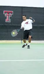 <B>Photo Courtesy Picturemann/Scott Mann</b><P>The Red Raiders match against Louisiana Lafayette was cancelled due to rain.