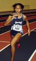 Licretia Sibley set a school record and a ATC record in the 400M this afternoon.