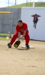 Jennifer Corkin hit her first collegiate career grand slam in the 19-1 win over Eastern New Mexico.