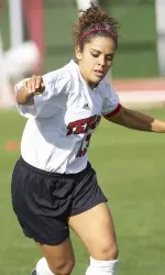 Priscilla Esquivel scored a goal on a penalty kick in the first half.