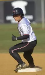 Freshman Jennifer Bowers went 2 for 3 today.