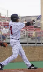 Brent Thomas went 2-for-2 with four RBI in Tech's win over New Mexico on Tuesday.