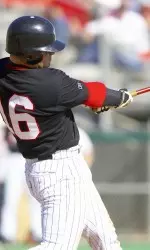 Freshman Matt Smith hit his second home run of the season in today's loss to Oklahoma.