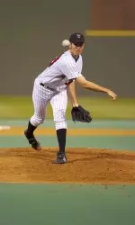 Billy Carnline struckout a career-high eight batters and threw 147 pitches.