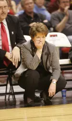 Lady Raider Head Coach Marsha Sharp signed Megan Morris to a financial aid statement Wednesday.