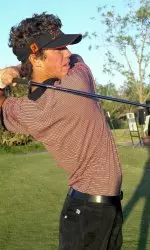 Oscar Floren will tee off at the British Open on Thursday.