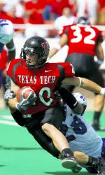 Sophomore punt return man Danny Amendola was one of three Red Raiders named to the media's All-Big 12 Preseason Team on Saturday.