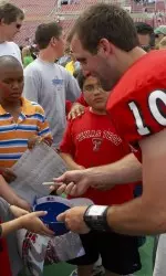Texas Tech fans can get autographs and photos of their favorite Red Raiders at the annual Autograph Day on Fri., Aug. 26.