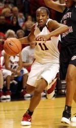 Tawanna Flowers and the Red Raiders take on Oklahoma at the Lloyd Noble Center in Norman.
