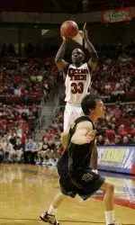 LucQuente White and the Raiders tipoff against the Cowboys Saturday at the United Spirit Arena.