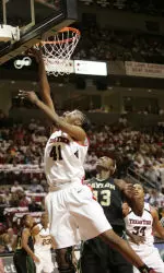 LaToya Davis had 19 points in Tech's loss at Missouri.