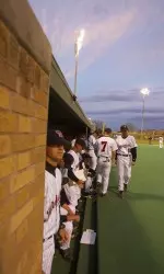 Tech Baseball opened spring practice today.