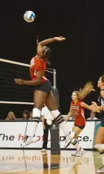 Philister Sang led all Red Raiders with 26 kills.