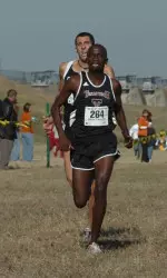 Kevin Chelimo led the men's squad with an eighth-place finish.
