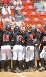 Texas Tech Celebrates Another Run