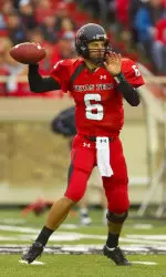 Texas Tech sophomore QB Graham Harrell picked up AT&T Big 12 Conference Offensive Player of the Week honors Monday.