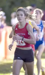 Molly Evans was one of five Red Raiders honored.