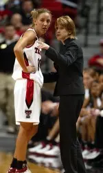 The Lady Raiders defeated Denver, 67-53, in Honolulu.