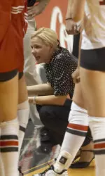 Head coach Nancy Todd and the Red Raiders take on No. 15 OU