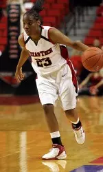Tiny Henderson and the Lady Raiders battle Arizona State on Monday.