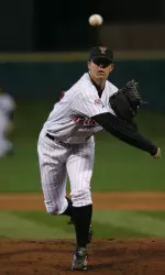 Miles Morgan struckout nine in a no-decision today against Tulane.